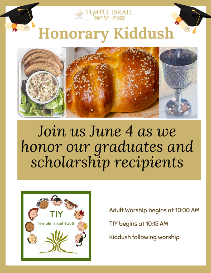 Banner Image for Honorary Kiddush & TIY Services