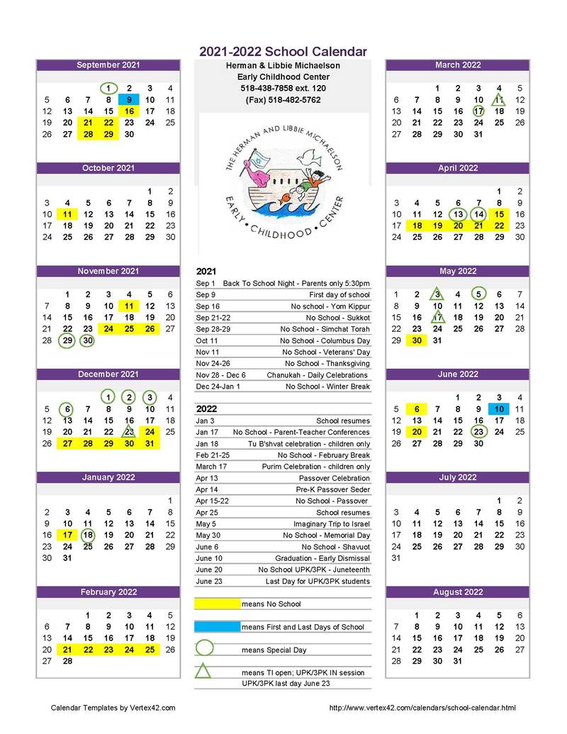 Ualbany Calendar 2022 Ecc Calendar - Temple Israel Of Albany