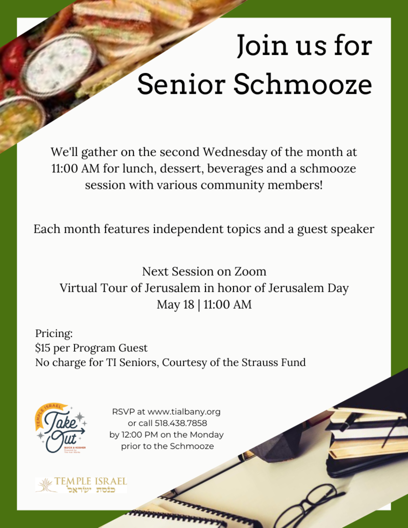 Banner Image for Senior Schmooze