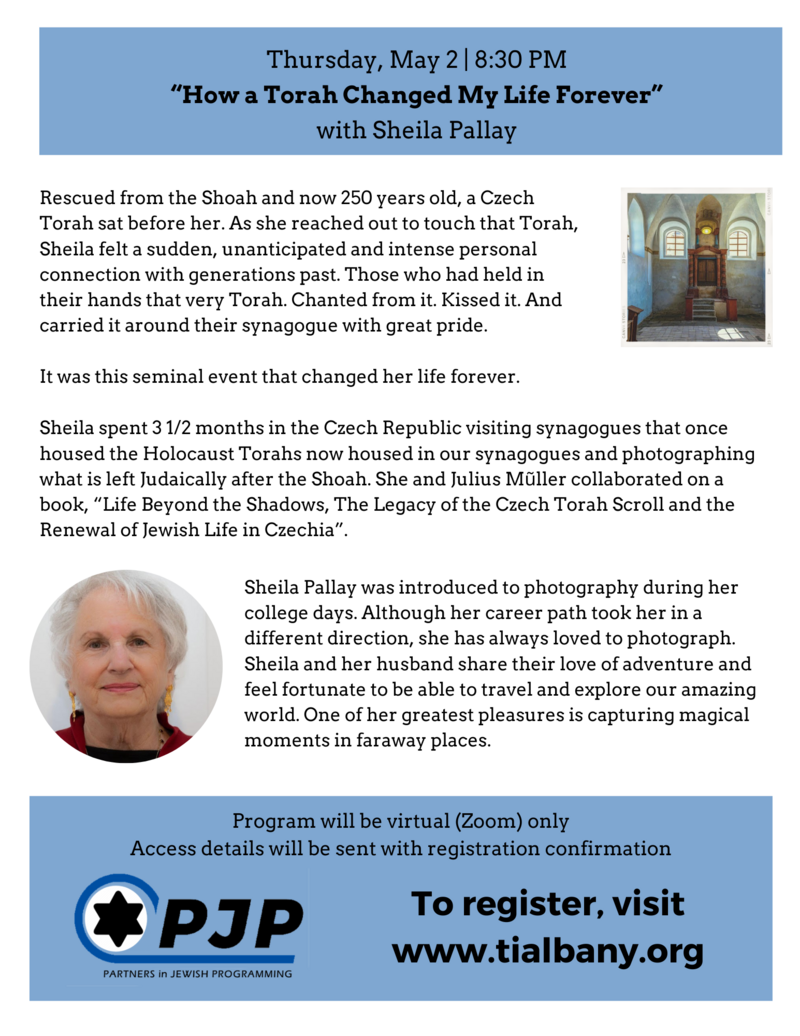Banner Image for “How a Torah Changed My Life Forever” with Sheila Pallay