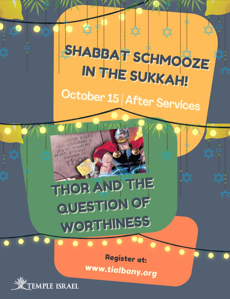 Banner Image for Shabbat Schmooze in the Sukkah