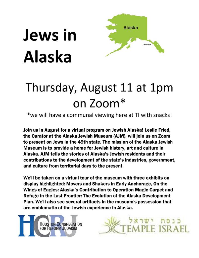 Banner Image for A Virtual tour with the Alaska Jewish Museum (AJM)