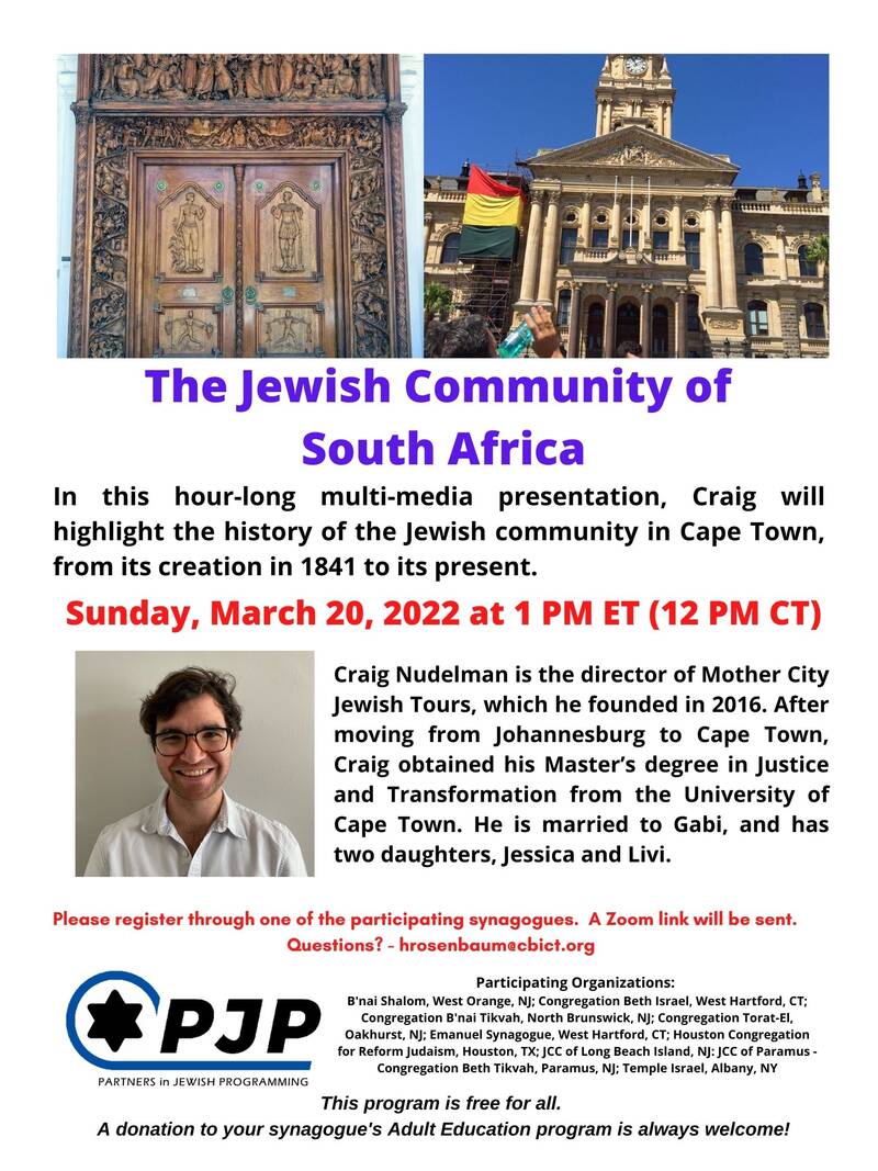Banner Image for Jewish South Africa