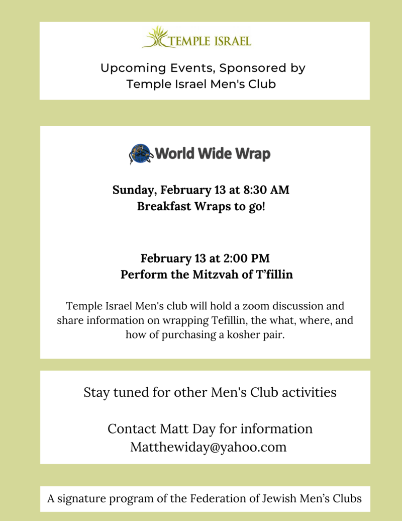 Banner Image for Men's Club Winter Events